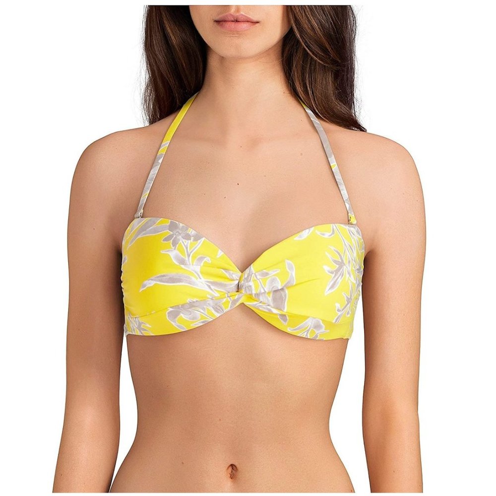 Gianni Bini Primary Paradise Knot Bikini Top